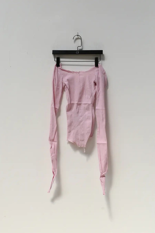 MARC LE BIHAN open back stretch top 26907 LILAS